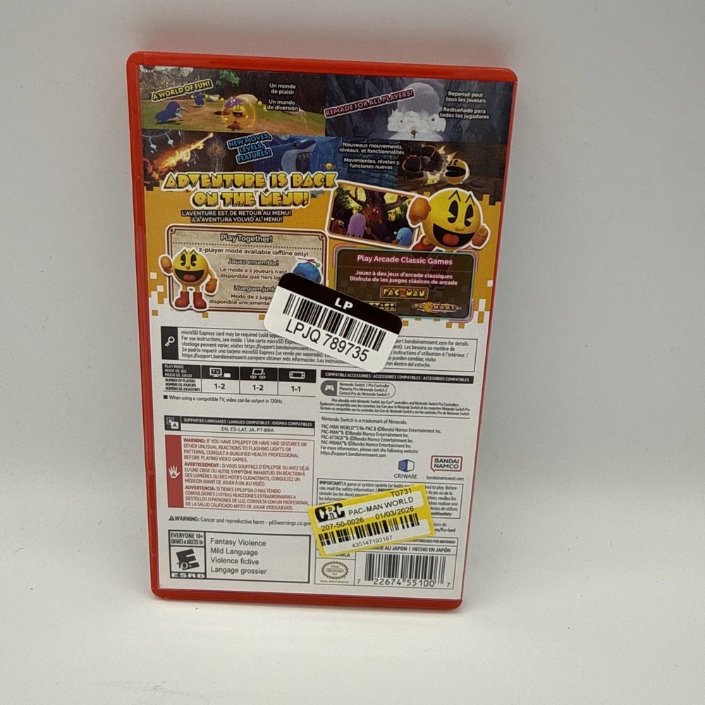 PAC-MAN WORLD 2 Re-PAC Nintendo Switch 2 - Picture 2 of 5